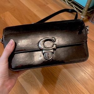Brand new coach sequin bag